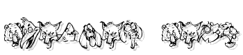 Bearpaw-Bats font